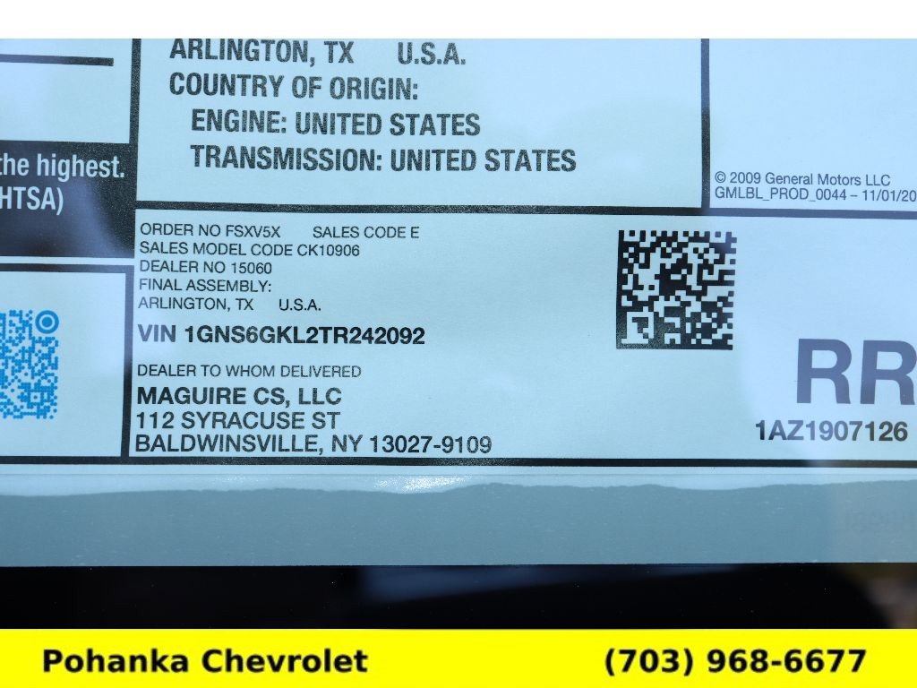 New 2026 Chevrolet Suburban High Country AWD/4WD image 31