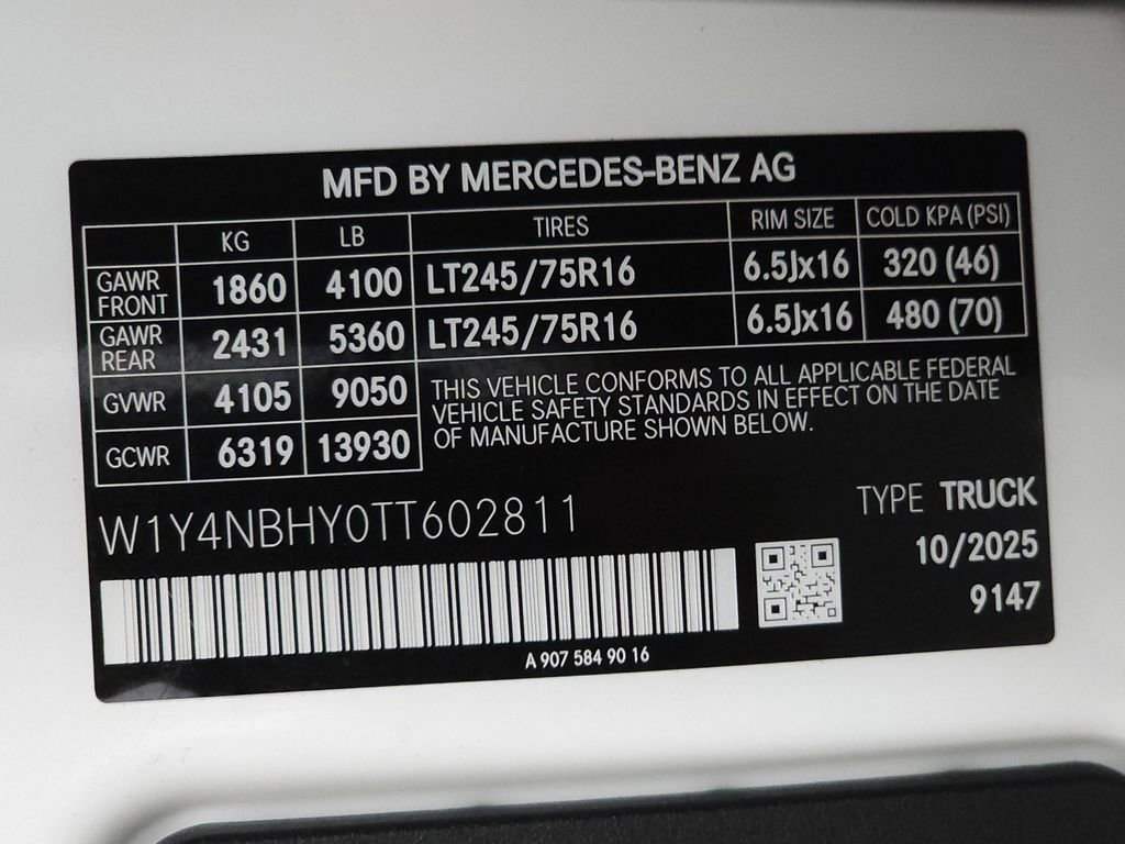 Used 2026 Mercedes-Benz Sprinter 2500 image 29