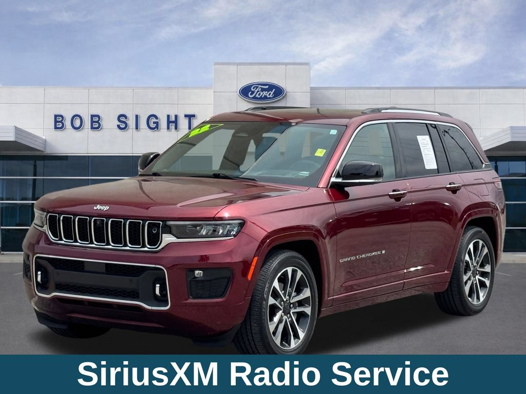 Used 2022 Jeep Grand Cherokee Overland w/ Adv Protech Group III AWD/4WD image 43