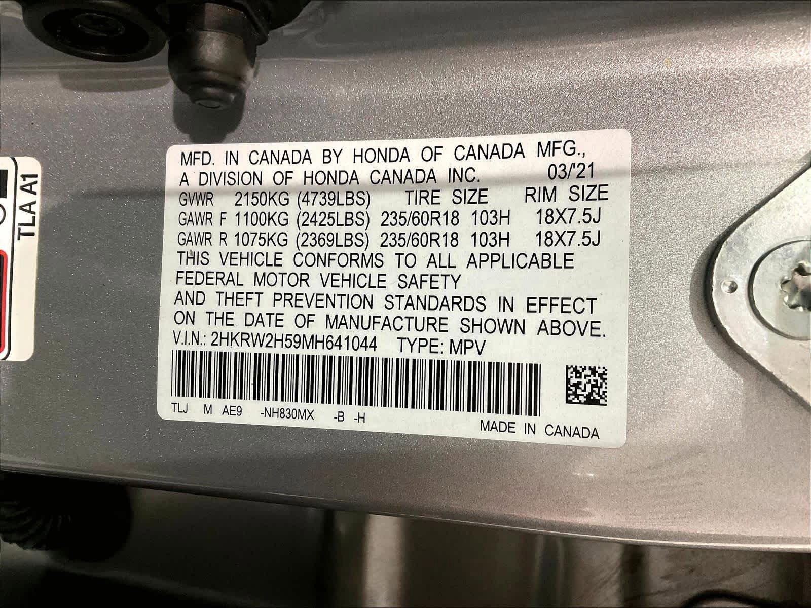 Used 2021 Honda CR-V EX image 36