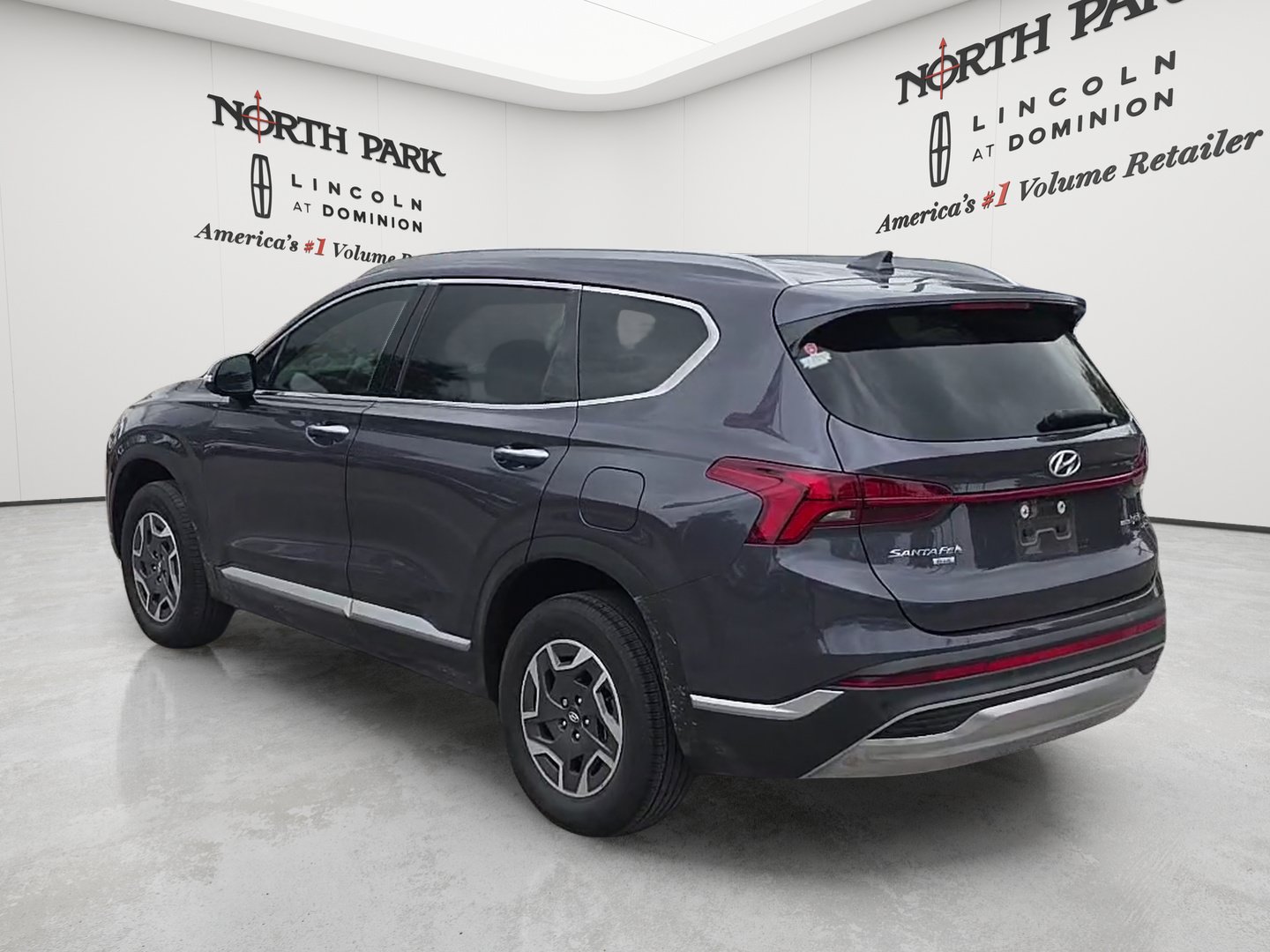 Used 2021 Hyundai Santa Fe Blue AWD/4WD image 3