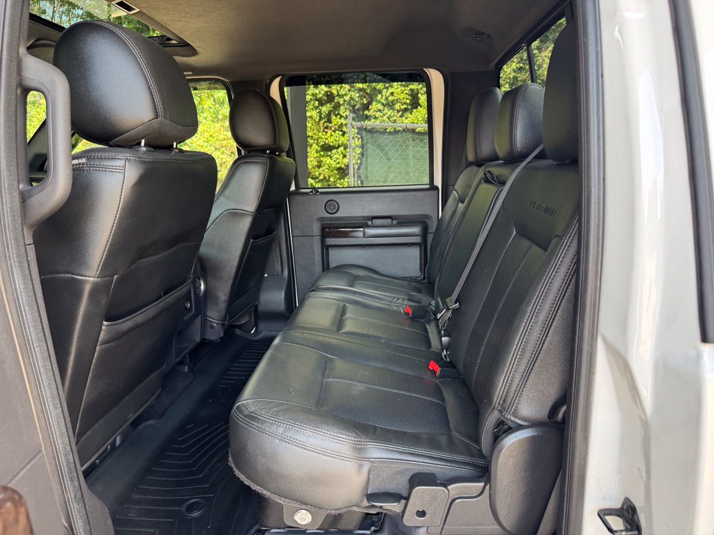 Used 2015 Ford F350 Platinum w/ Snow Plow Prep Package AWD/4WD image 25