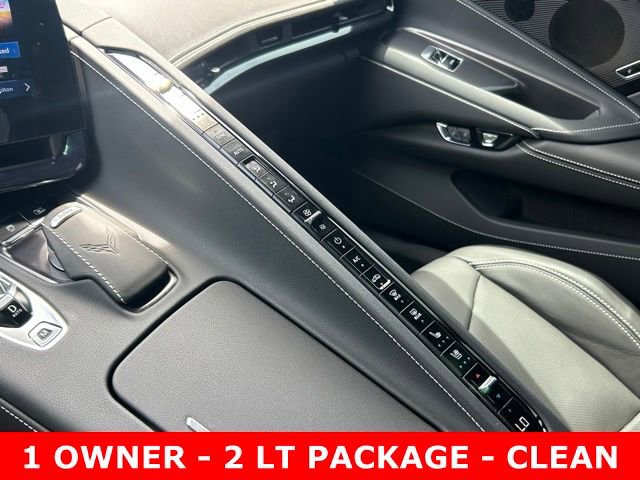 Certified 2024 Chevrolet Corvette Stingray Preferred Cpe w/ Stealth Interior Trim Package RWD image 23