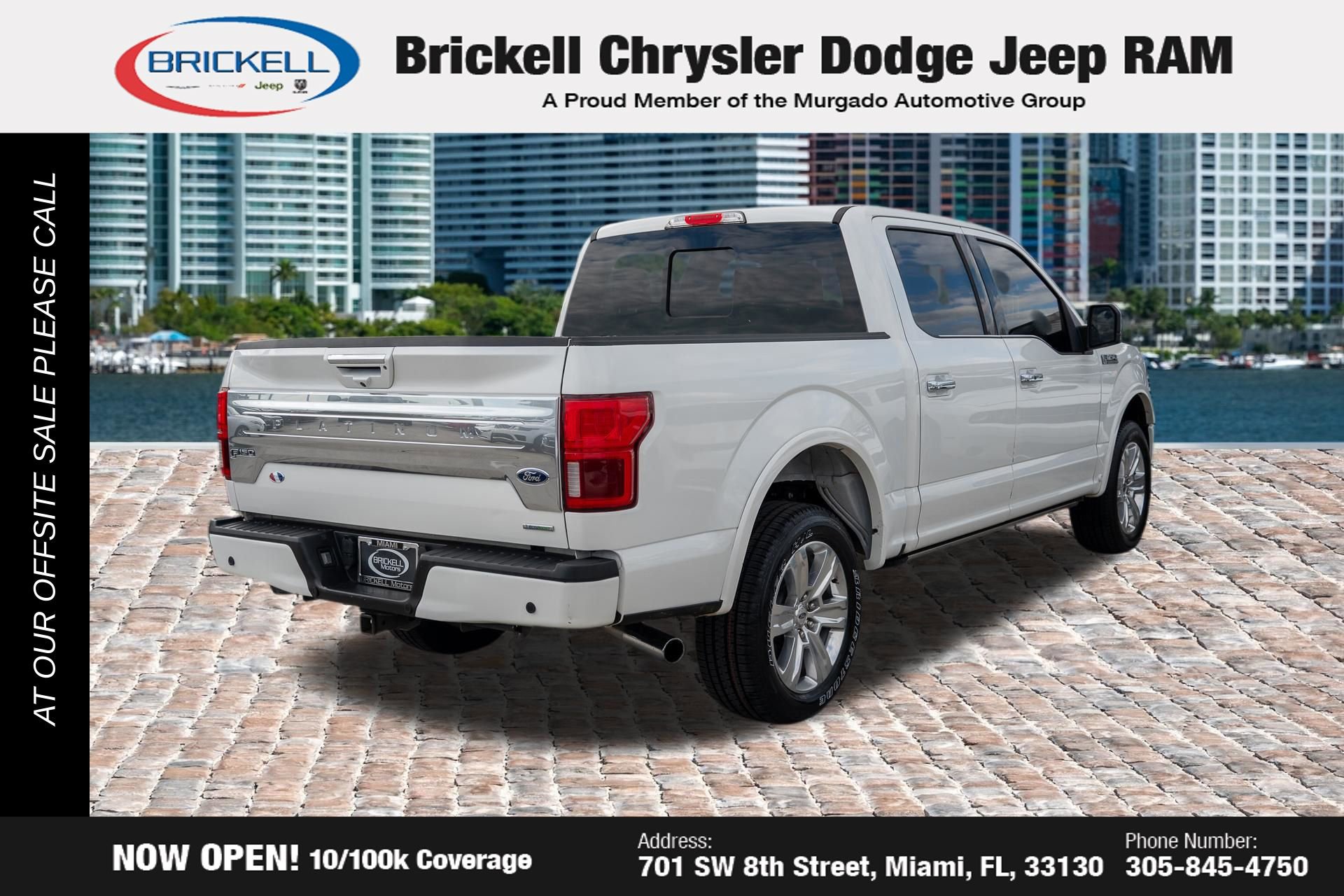 Used 2020 Ford F150 Platinum w/ Equipment Group 701A Luxury image 5