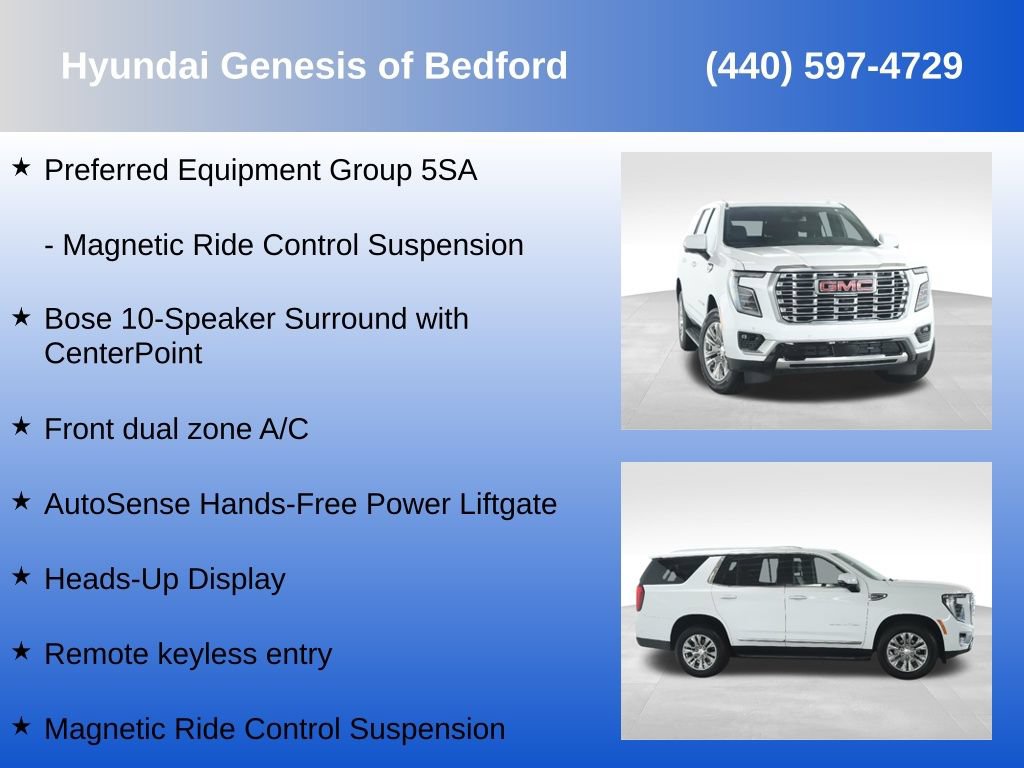Used 2025 GMC Yukon Denali AWD/4WD image 21