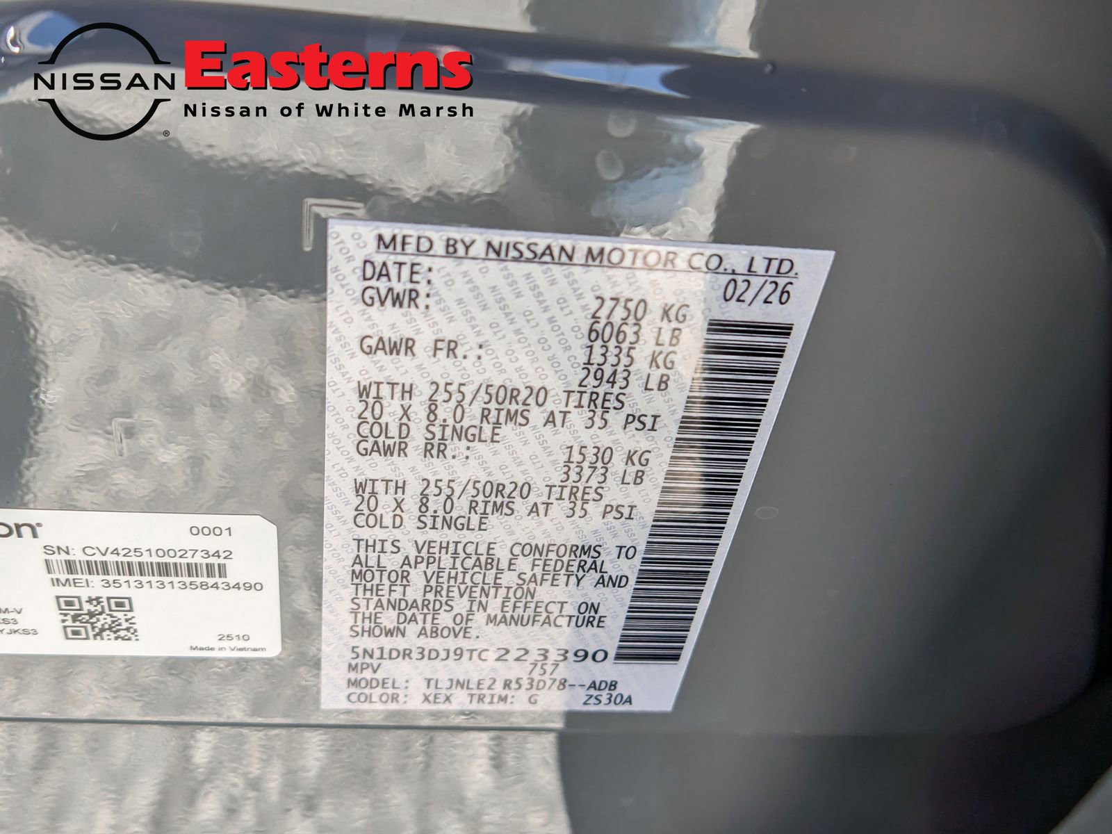 New 2026 Nissan Pathfinder Platinum image 31