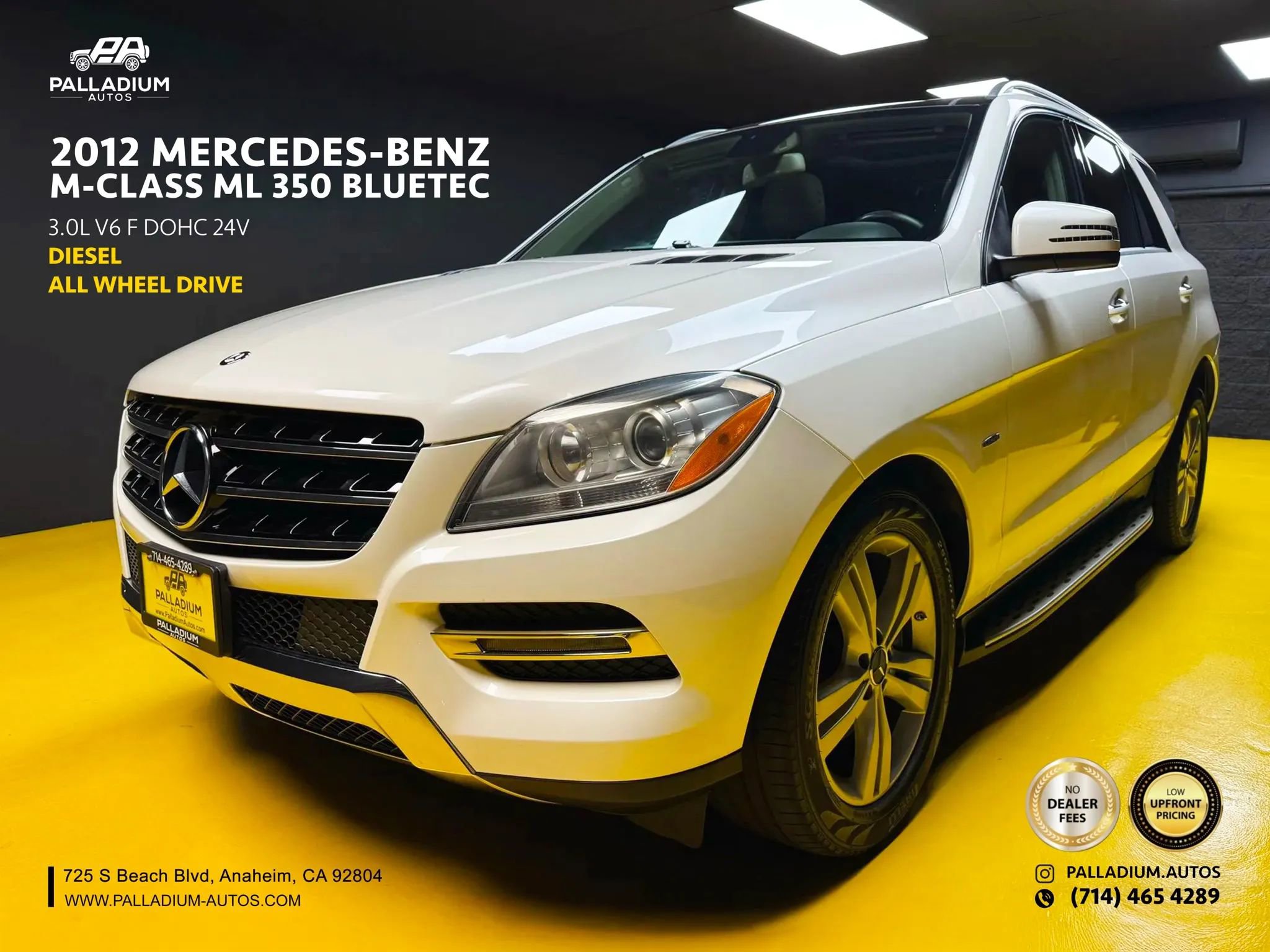 Used 2012 Mercedes-Benz ML 350 BlueTEC 4MATIC image 1