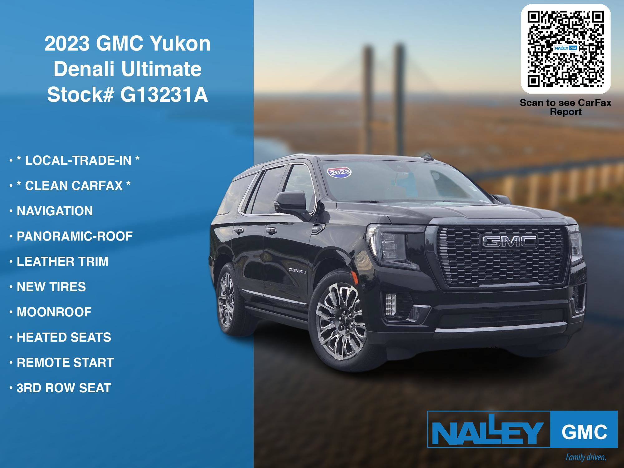 Used 2023 GMC Yukon Denali Ultimate AWD/4WD image 7