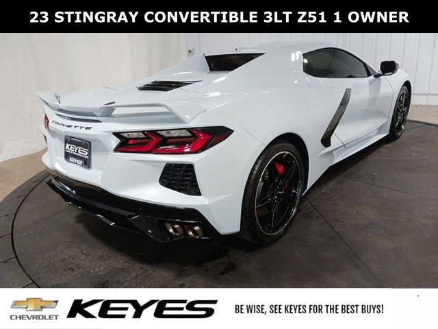 Used 2023 Chevrolet Corvette Stingray Premium Conv w/ Z51 Performance Package RWD image 9