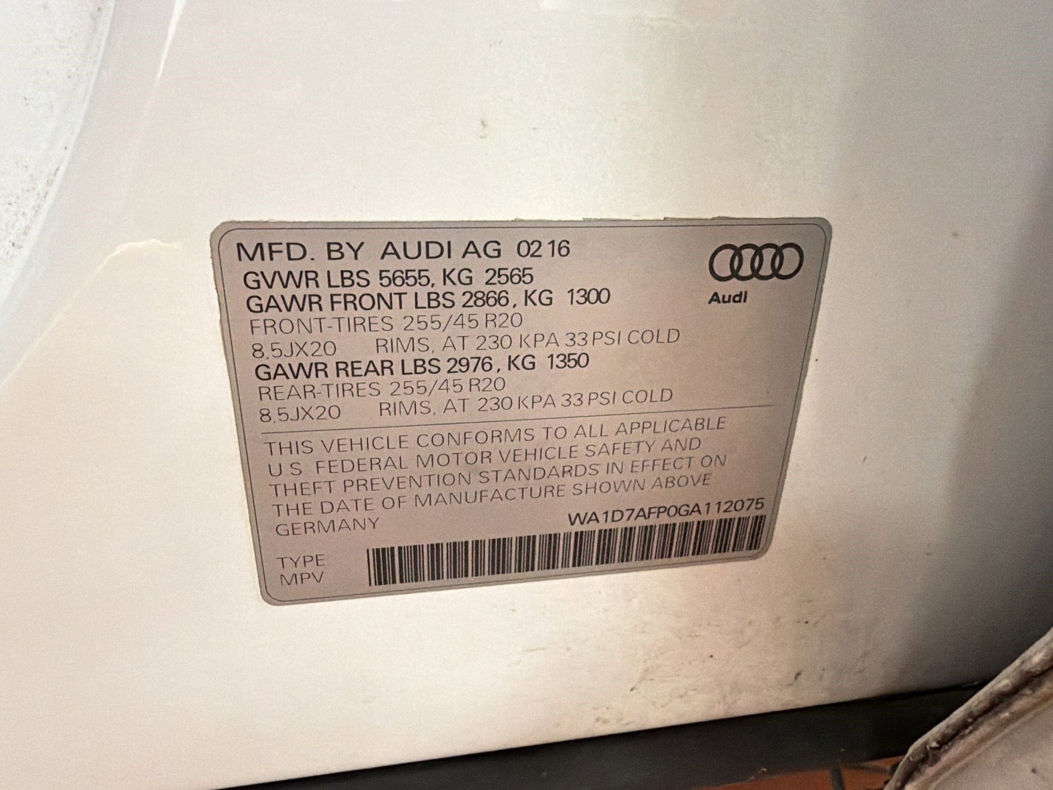 Used 2016 Audi Q5 3.0T Premium Plus w/ Technology Package image 19