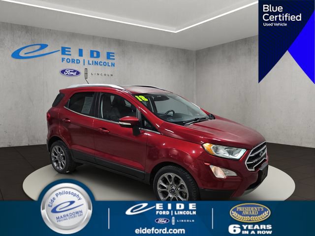 Certified 2018 Ford EcoSport Titanium