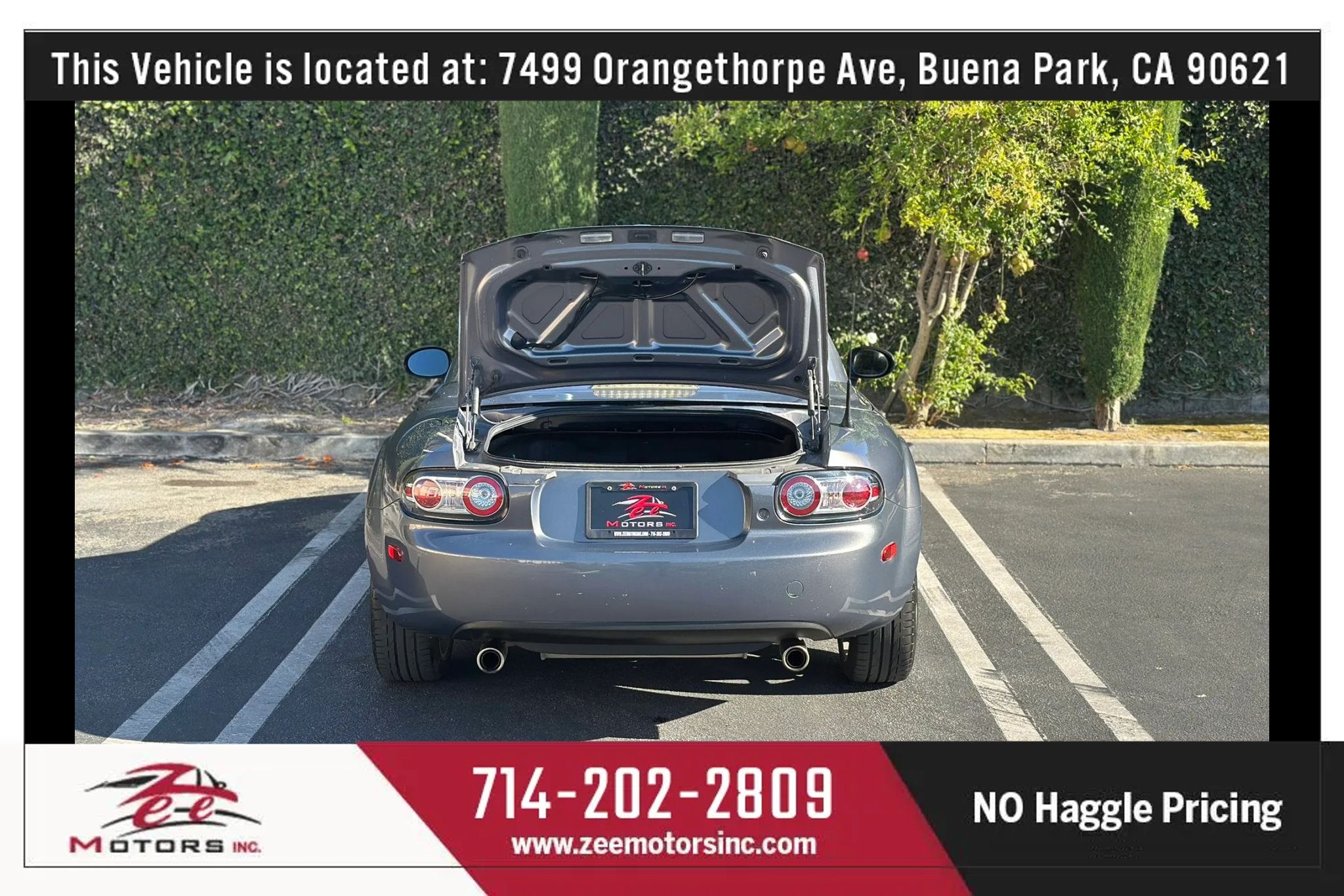 Used 2008 MAZDA MX-5 Miata Grand Touring w/ Premium Pkg RWD image 9