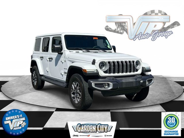 Used 2024 Jeep Wrangler Unlimited Sahara w/ Safety Group AWD/4WD image 1