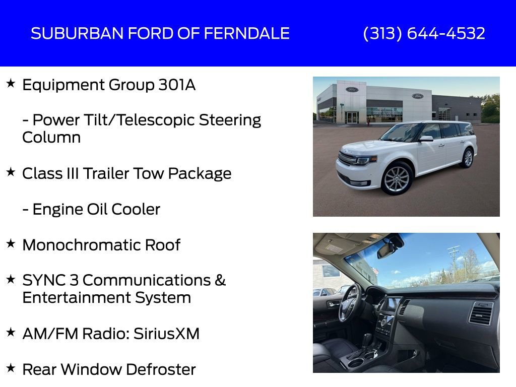 Used 2019 Ford Flex Limited w/ Equipment Group 301A image 9