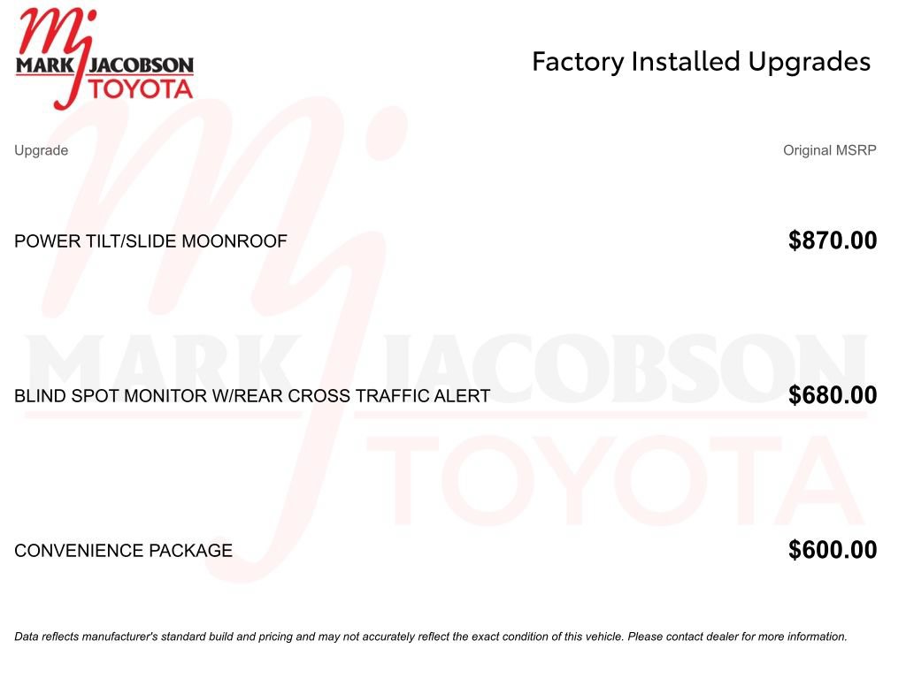 Used 2024 Toyota Camry LE w/ Convenience Package FWD image 5