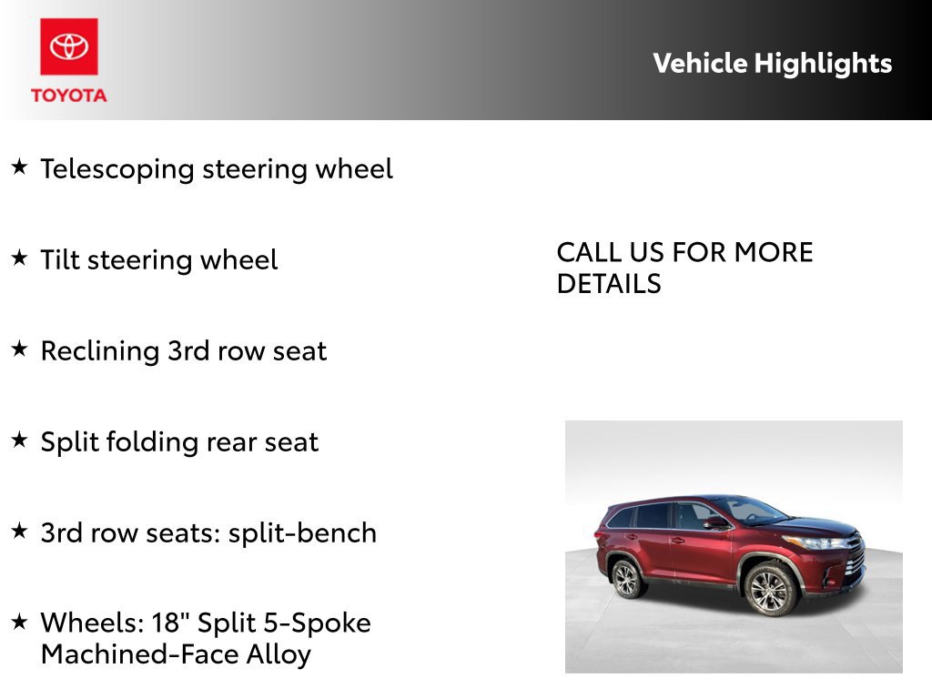 Used 2019 Toyota Highlander LE AWD/4WD image 28