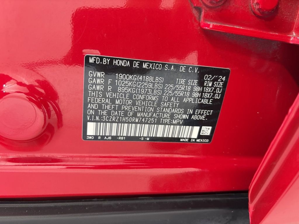 Used 2024 Honda HR-V Sport image 8