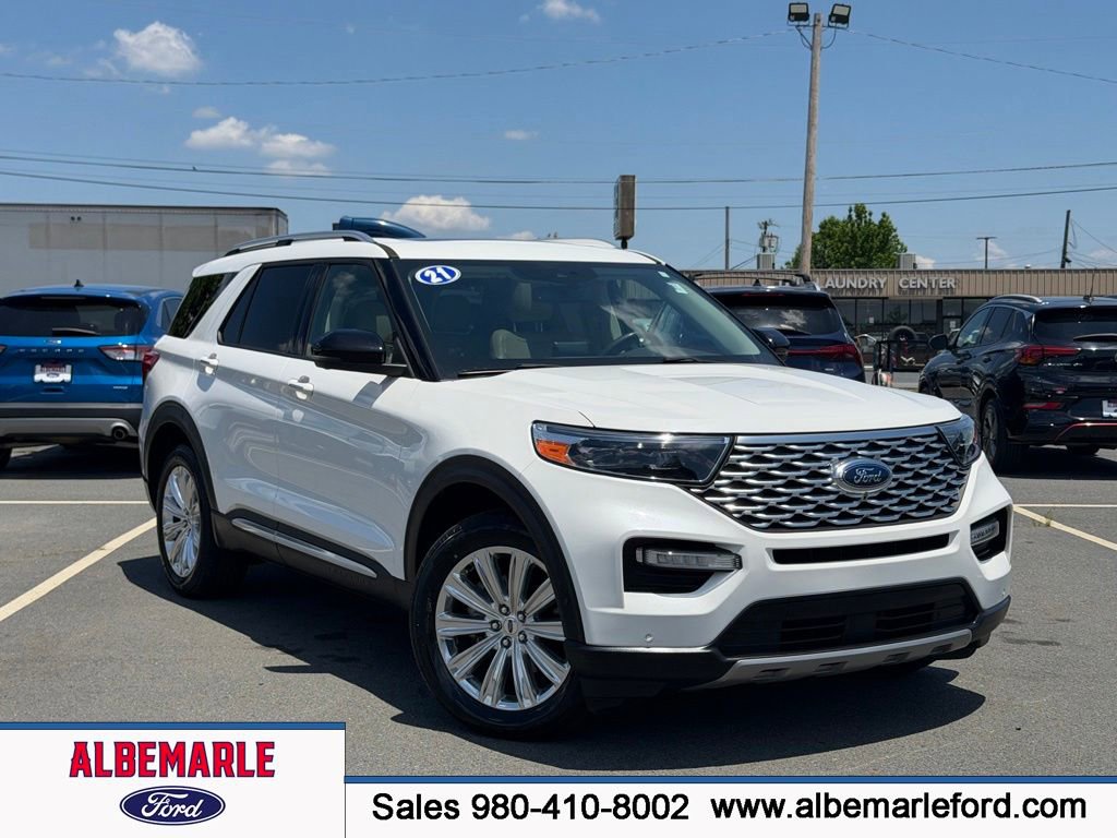 Used 2021 Ford Explorer Platinum w/ Equipment Group 601A