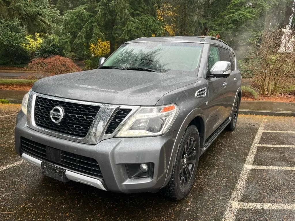 Used 2017 Nissan Armada Platinum w/ Captain Seat Package image 3