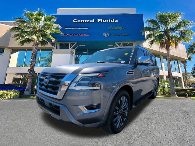 Used 2021 Nissan Armada Platinum w/ Captain's Chairs Package image 9