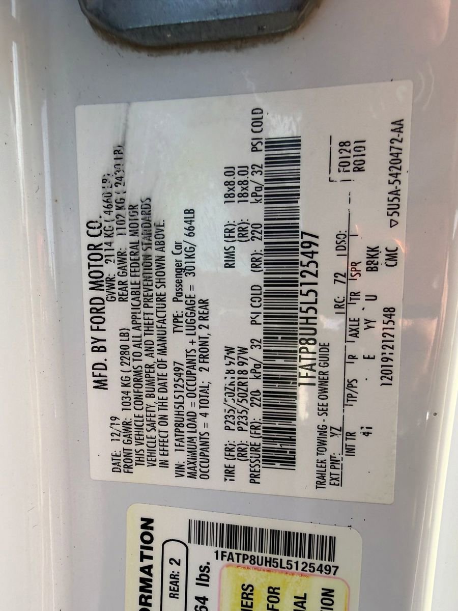 Used 2020 Ford Mustang Premium image 20