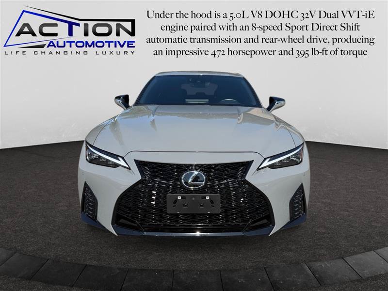 Used 2022 Lexus IS 500 w/ Accessory Package RWD image 3