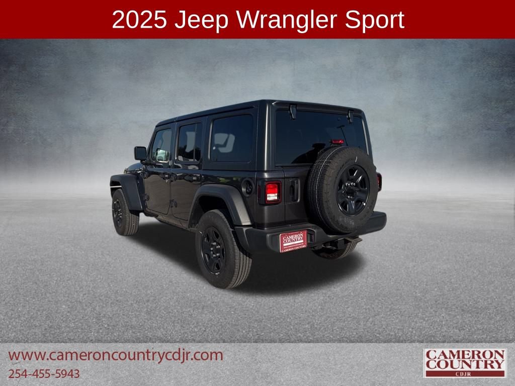 New 2025 Jeep Wrangler Unlimited Sport AWD/4WD image 5