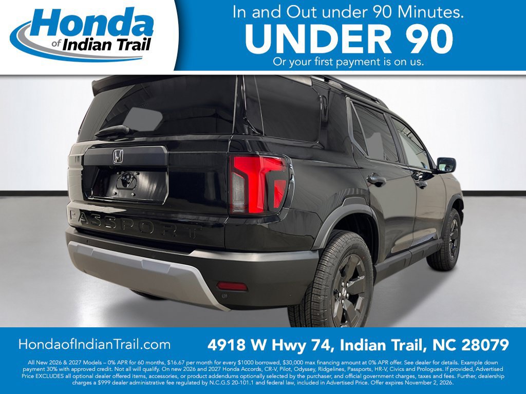 New 2026 Honda Passport RTL image 3