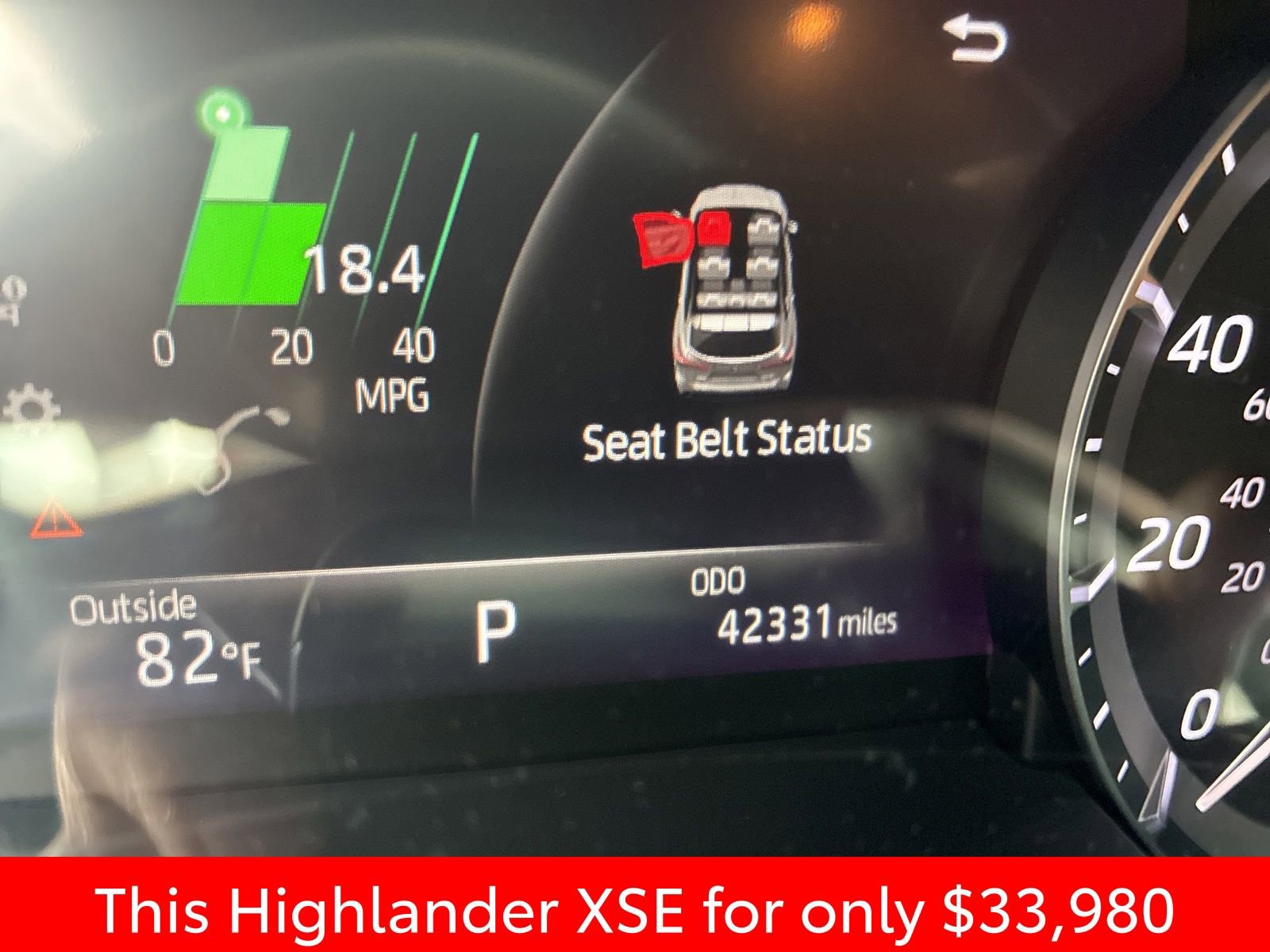 Used 2021 Toyota Highlander XSE image 3