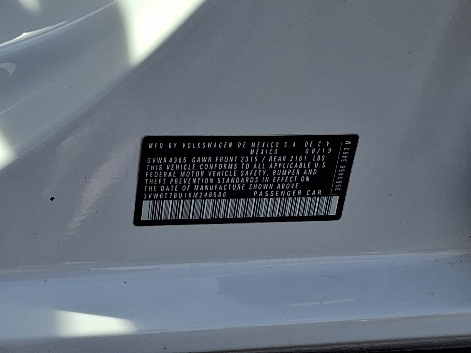 Used 2019 Volkswagen Jetta GLI FWD image 26