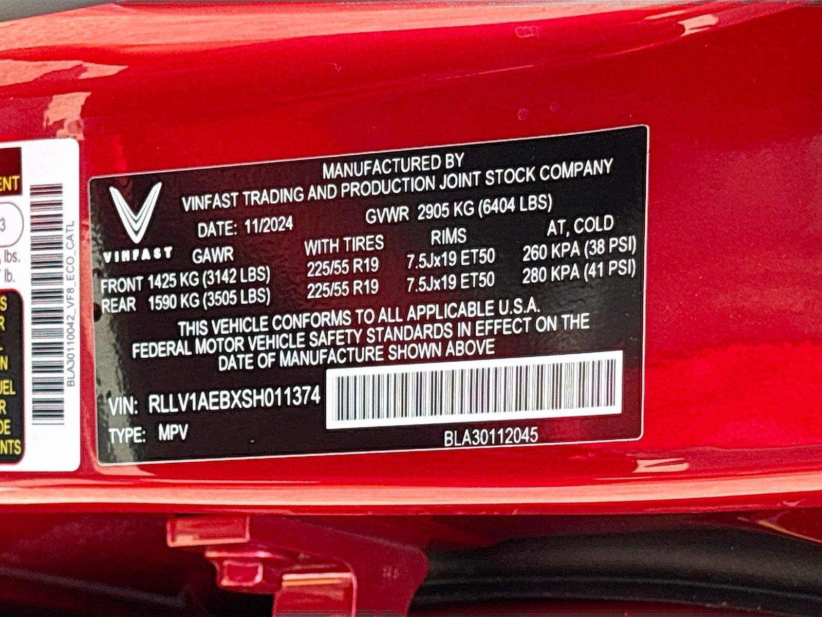 New 2025 VinFast VF 8 Eco AWD/4WD image 31