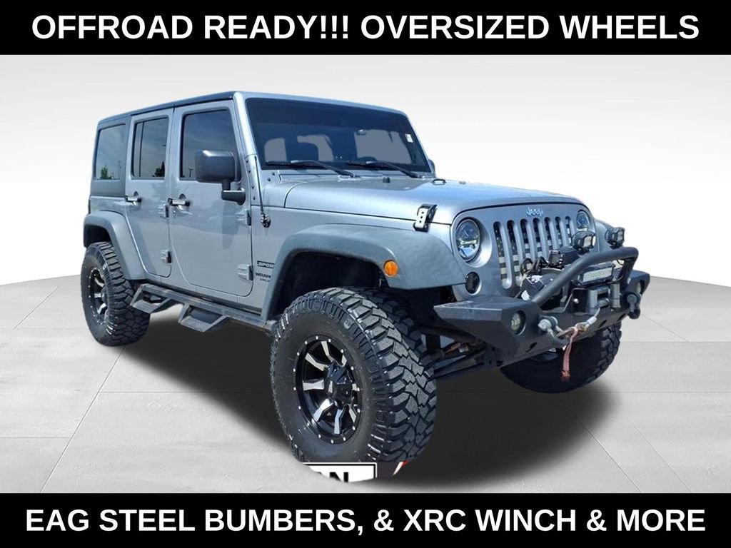 Used 2015 Jeep Wrangler Unlimited Sport w/ Quick Order Package 24S AWD/4WD 360° Tour