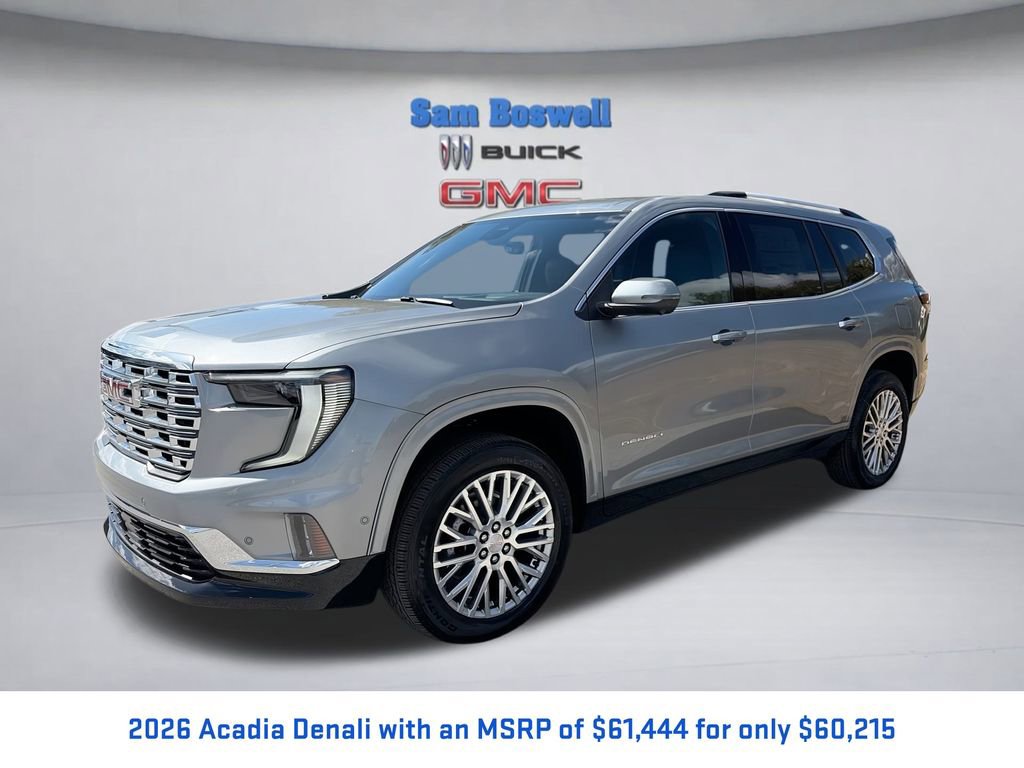 New 2026 GMC Acadia Denali w/ Super Cruise Package