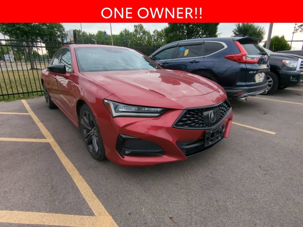 Used 2021 Acura TLX w/ A-SPEC Pkg AWD/4WD image 3