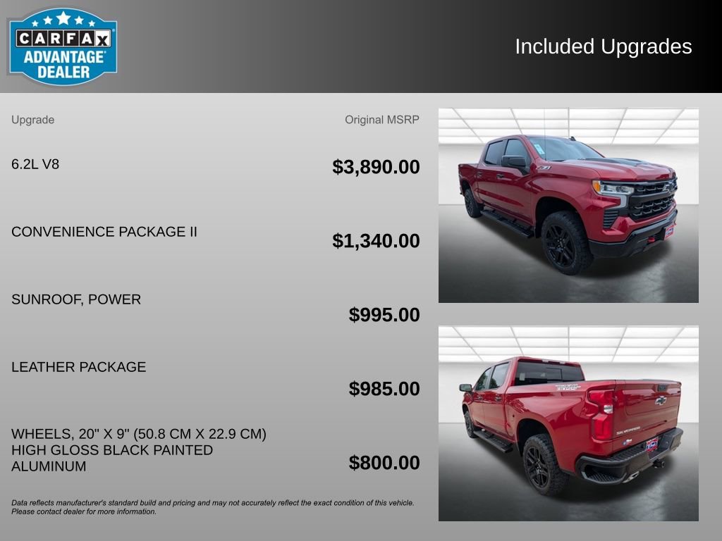 Certified 2024 Chevrolet Silverado 1500 LT Trail Boss w/ Convenience Package II AWD/4WD image 3
