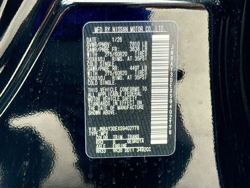 New 2025 Nissan Armada PRO-4X image 36