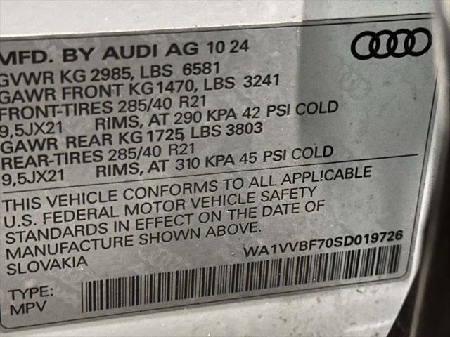 Used 2025 Audi Q7 3.0T Prestige w/ Prestige Package AWD/4WD image 33