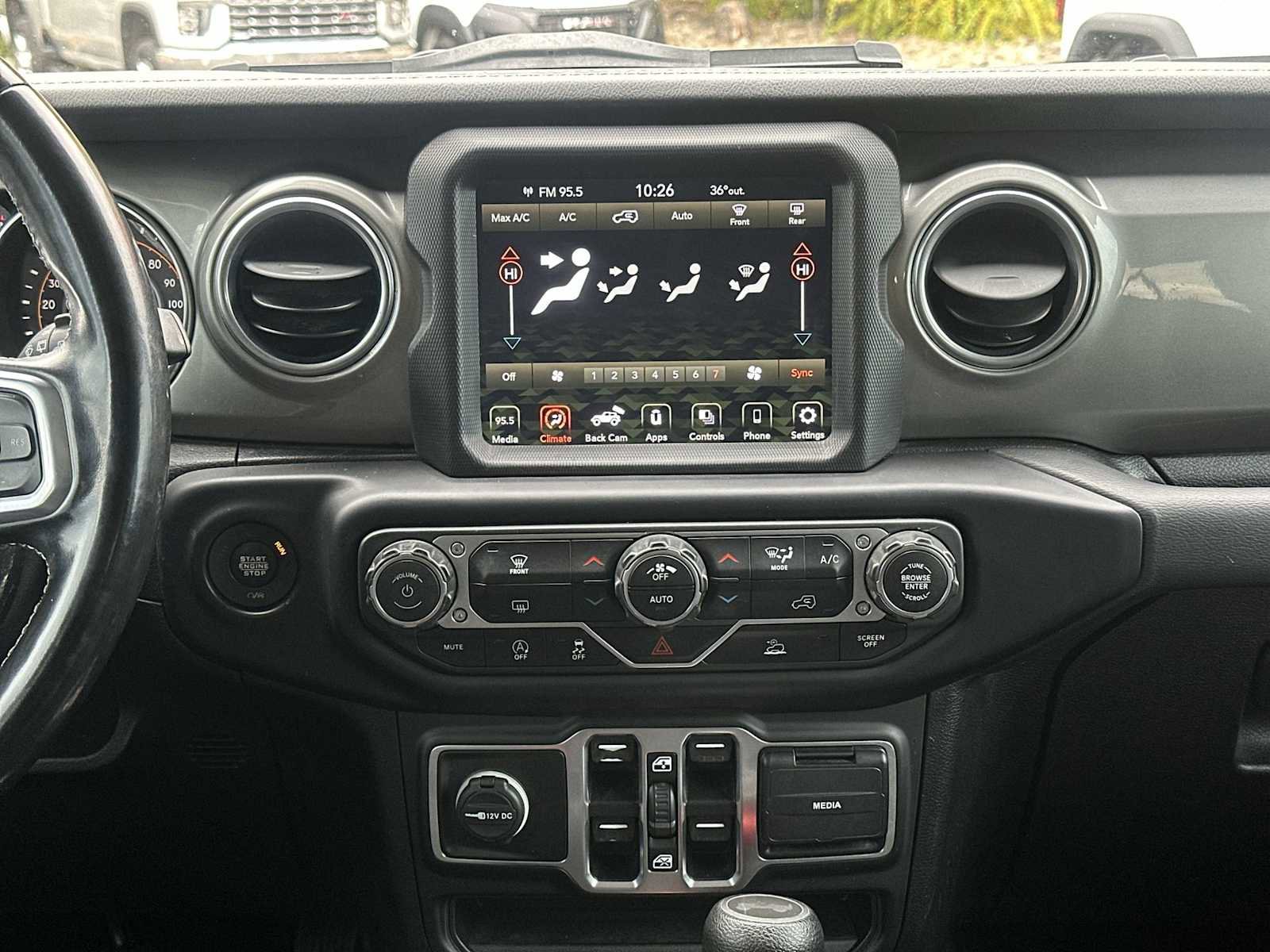 Used 2021 Jeep Wrangler Unlimited Sahara w/ Uconnect 4C Nav & Sound Group image 16