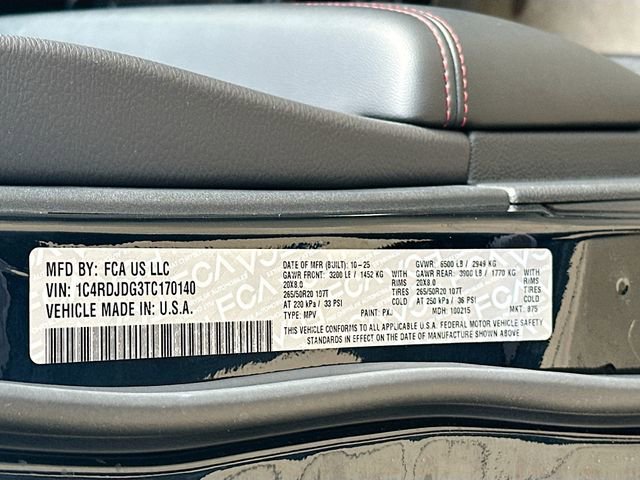 New 2026 Dodge Durango GT w/ Blacktop Package image 34