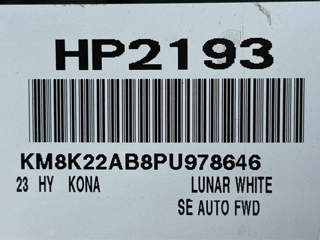 Certified 2023 Hyundai Kona SE w/ Cargo Package FWD image 33