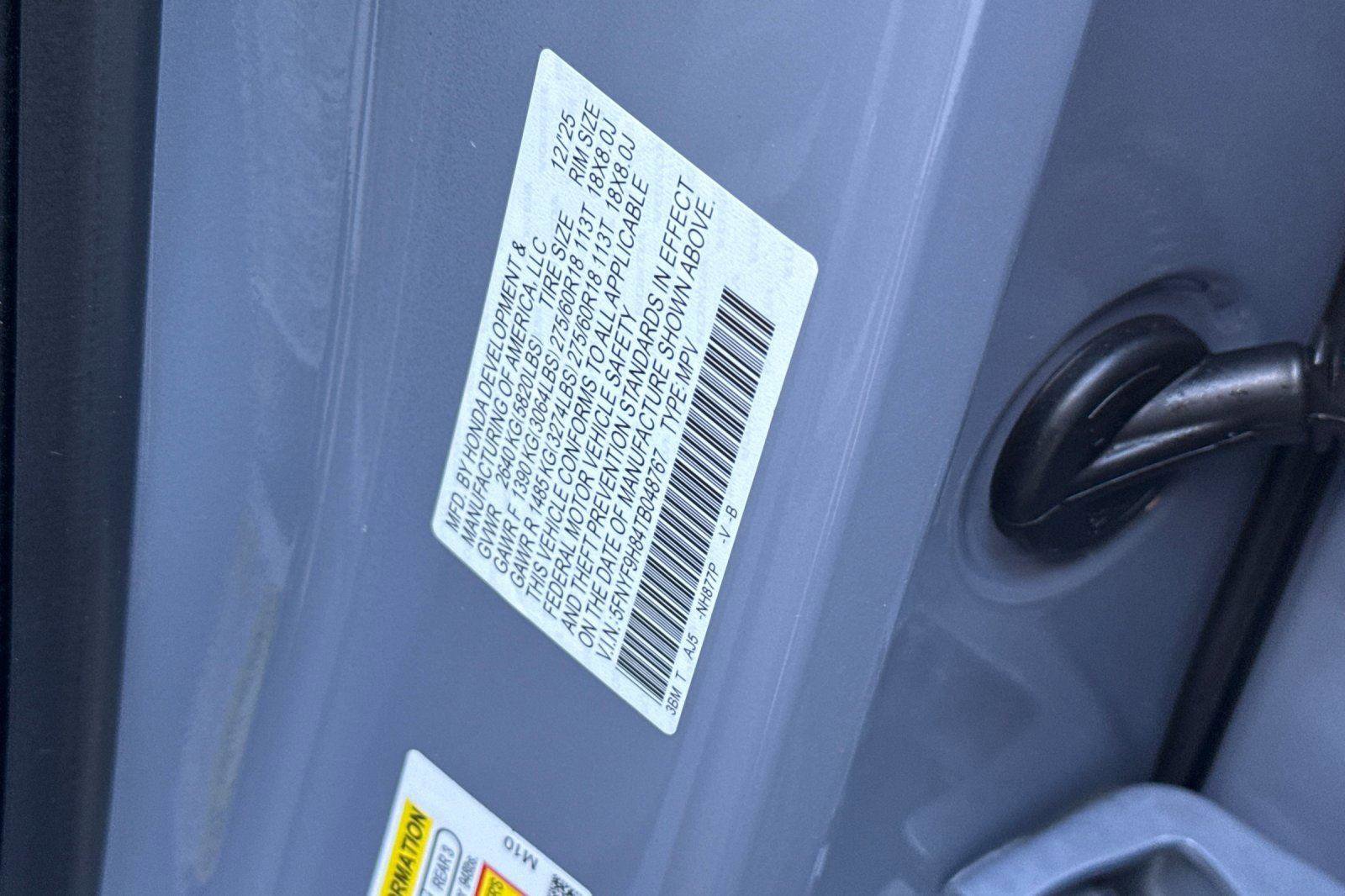 New 2026 Honda Passport TrailSport Elite image 34