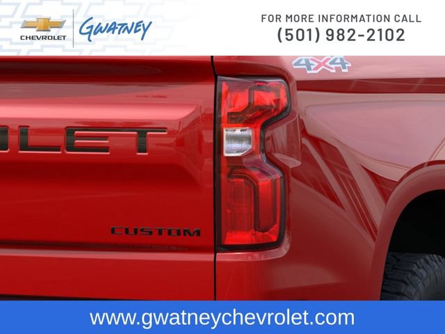 New 2026 Chevrolet Silverado 1500 Custom w/ Turbomax Blackout Package AWD/4WD image 11