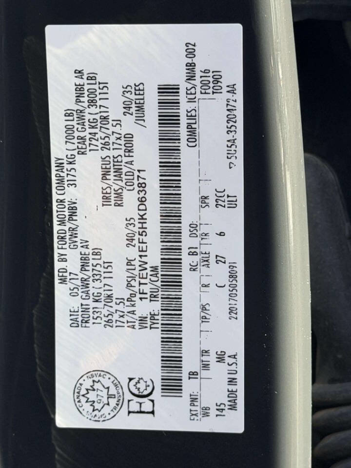 Used 2017 Ford F150 XLT image 16