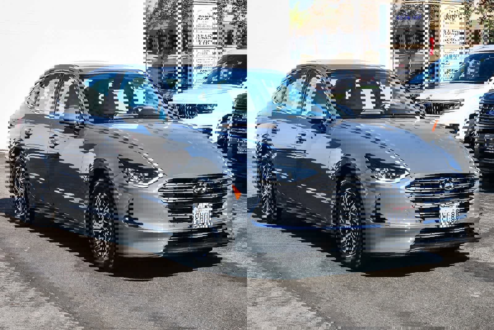 Used 2022 Hyundai Sonata Blue image 3