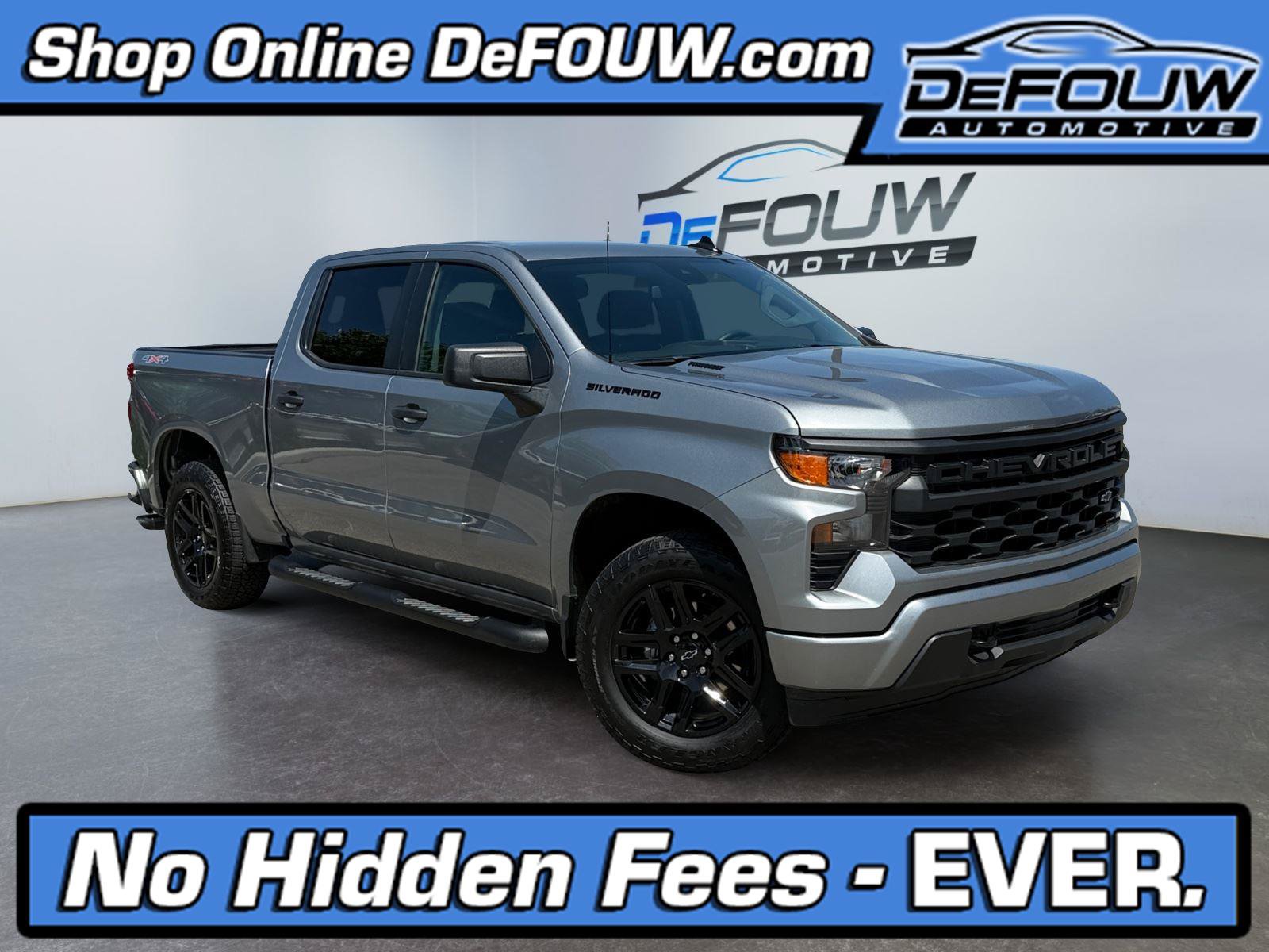 Used 2026 Chevrolet Silverado 1500 Custom w/ Turbomax Blackout Package