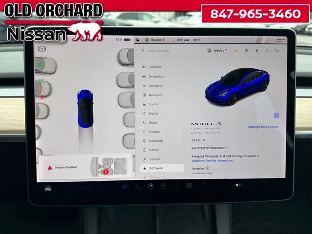 Used 2021 Tesla Model 3 Long Range image 14