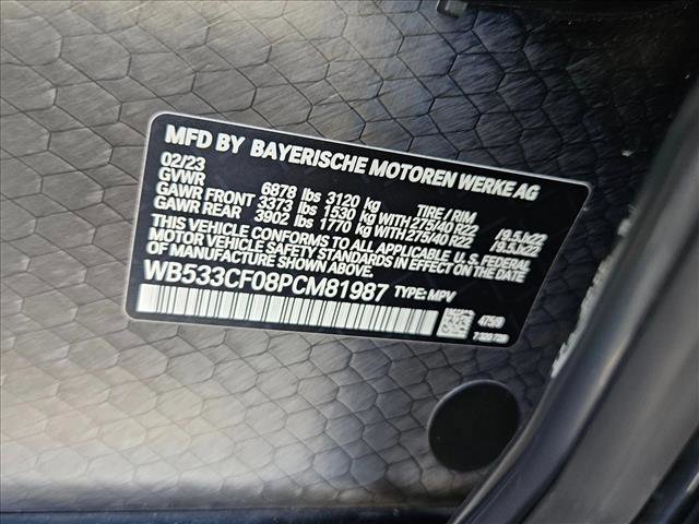 Certified 2023 BMW iX M60 w/ Executive Package AWD/4WD image 23