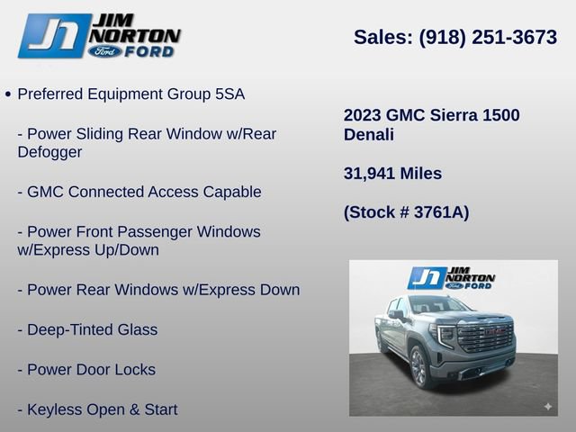 Used 2023 GMC Sierra 1500 Denali AWD/4WD image 8