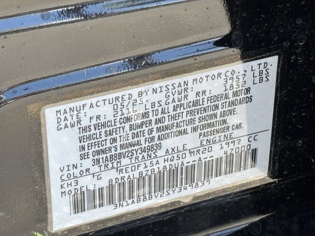 New 2025 Nissan Sentra S image 20