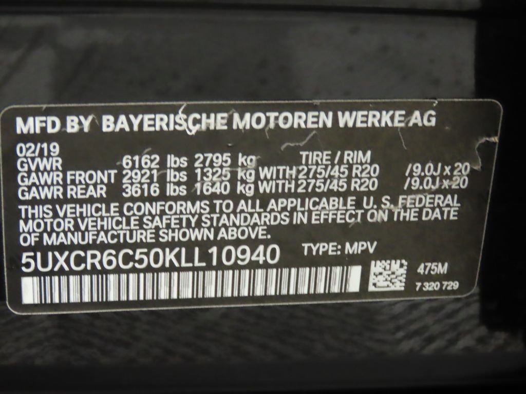 Used 2019 BMW X5 xDrive40i w/ Premium Package 2 image 35